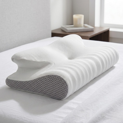 Ortomedix Ağrısız Sabahlar İçin Ergonomik Kelebek Yastık - Boyun ve Omurga Hizalama